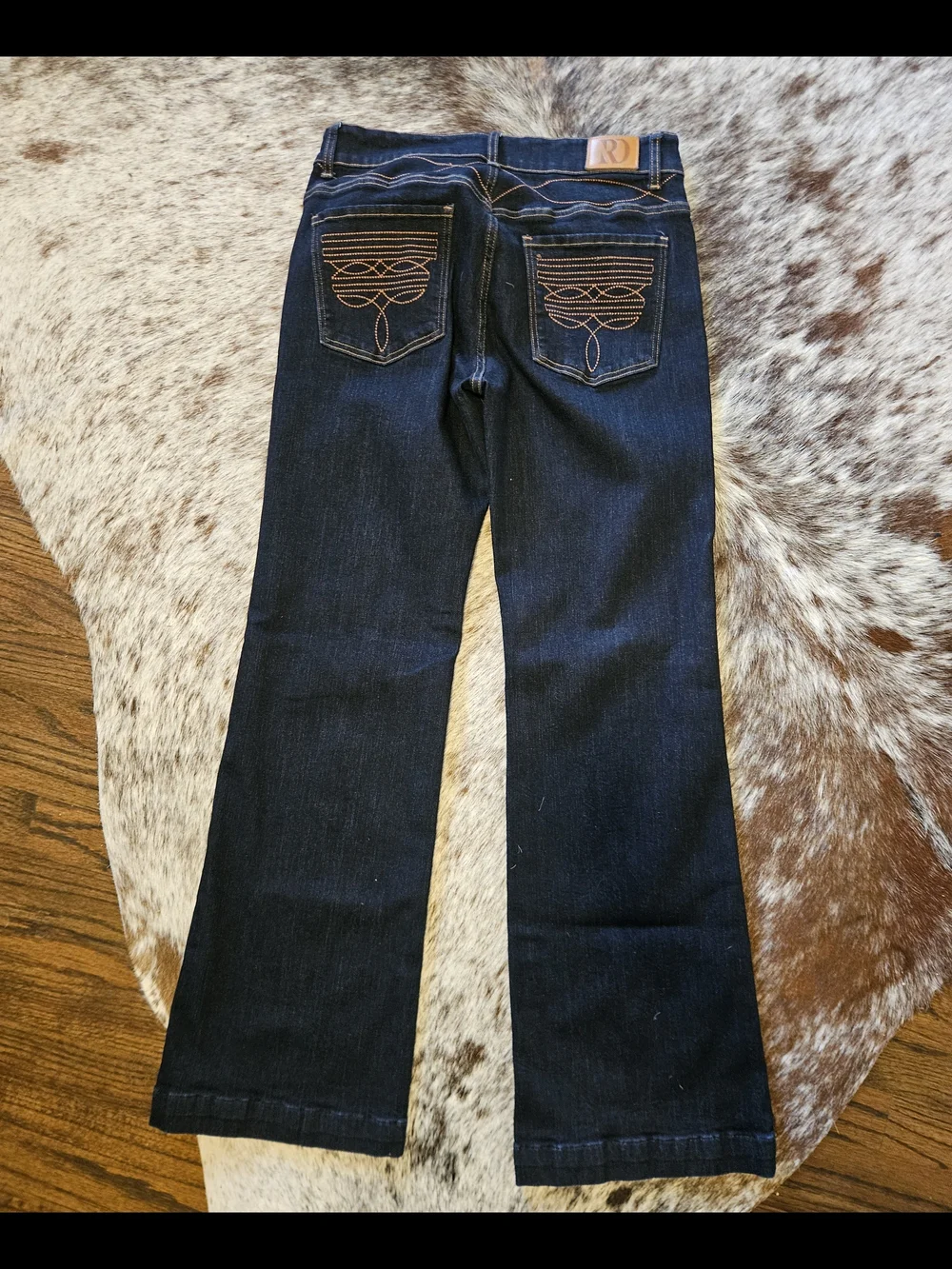 RANCH DRESSN' TROUSER Jeans with Contrast Stitching Lg/33